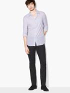 John Varvatos Checked Roll-sleeve Shirt Capri Size: S
