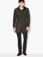 John Varvatos Printed Stripe Parka