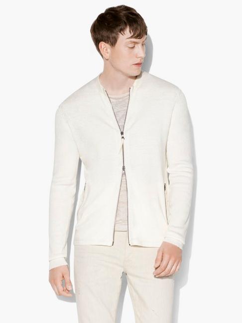 John Varvatos Zip-up Sweater  Size: Xs
