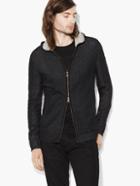 John Varvatos Double Face Zipped Hoody