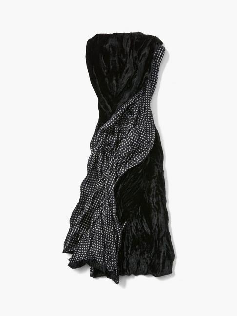 John Varvatos Bias Edge Velvet Scarf