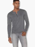 John Varvatos Vintage Ribbed Henley