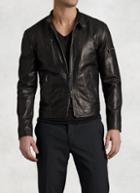 John Varvatos Lambskin Leather Jacket