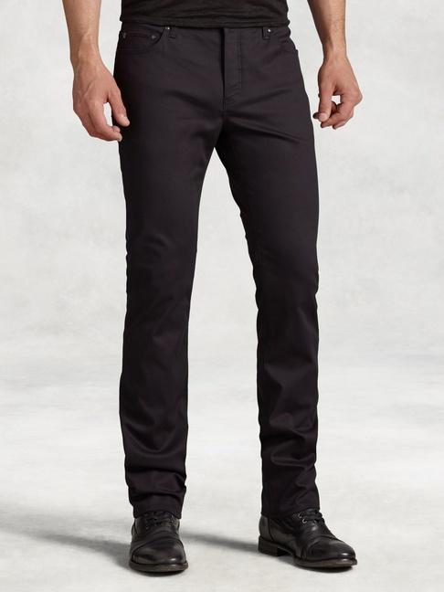John Varvatos Woodward Cotton Canvas Jean