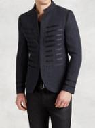 John Varvatos Hook And Bar Jacket With Satin Ribbon