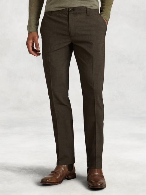 John Varvatos Crinkled Wool Motor City Pant