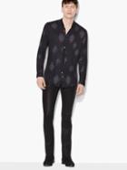 John Varvatos Abstract Pintuck Shirt