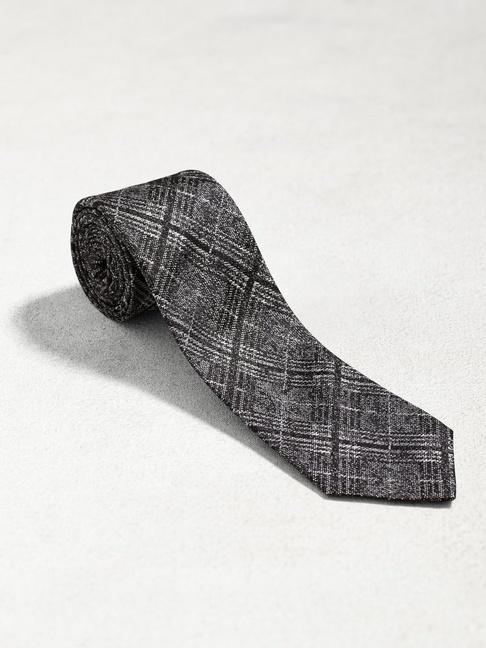 John Varvatos Classic Contrast Check Tie