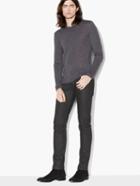 John Varvatos Cashmere Crewneck Sweater Black/off White Size: Xs