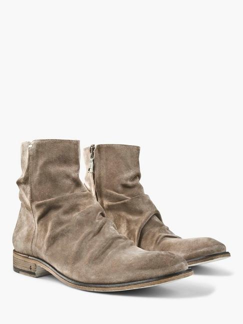 John Varvatos Suede Morrison Sharpei Boot  Size: 8