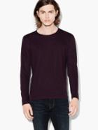 John Varvatos Striped Long Sleeve Crewneck  Size: Xs