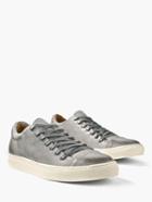 John Varvatos Reed Low Top Sneaker Carbon Grey Size: 7