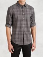John Varvatos Slim Fit Plaid Button-down Shirt