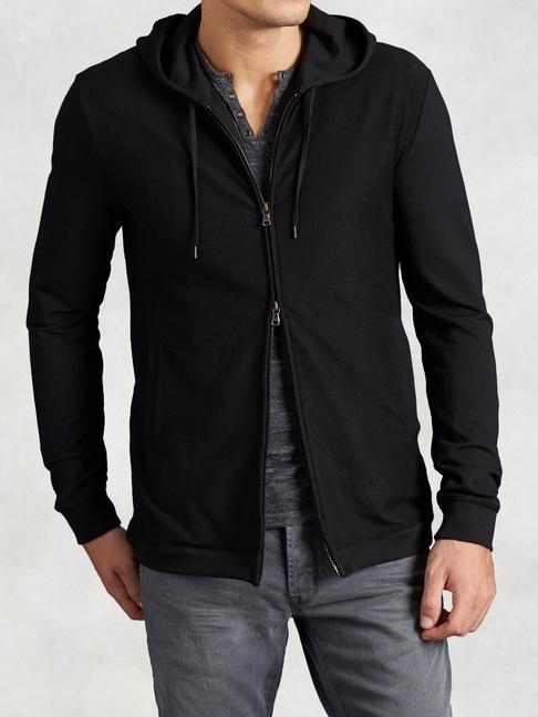 John Varvatos Cotton Modal Hoodie