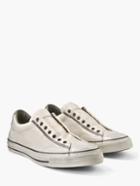 John Varvatos Turtle Dove Leather Lacessless Slip On