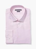 John Varvatos Trim Fit Dress Shirt W/ Hendrix Collar