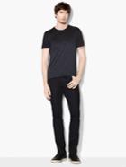 John Varvatos Short Sleeve Crewneck Tee Black Size: Xs