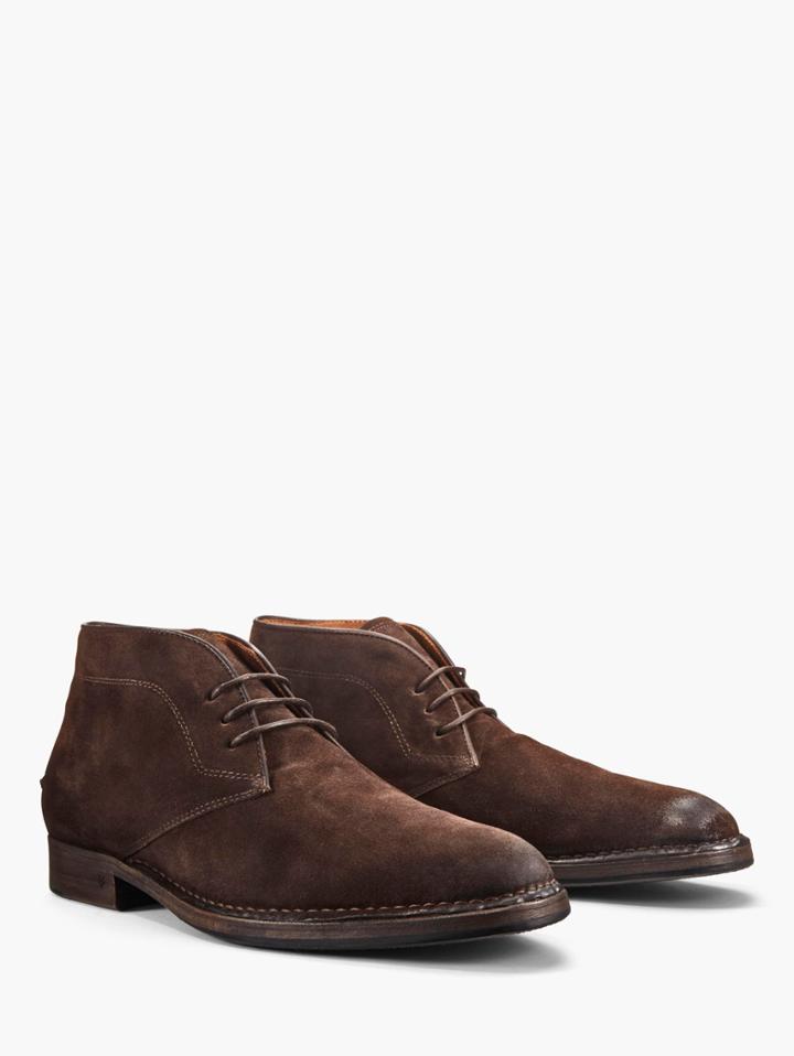 John Varvatos Moccassin Chukka Chocolate Size: 7