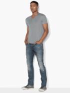 John Varvatos Pintuck V-neck Tee