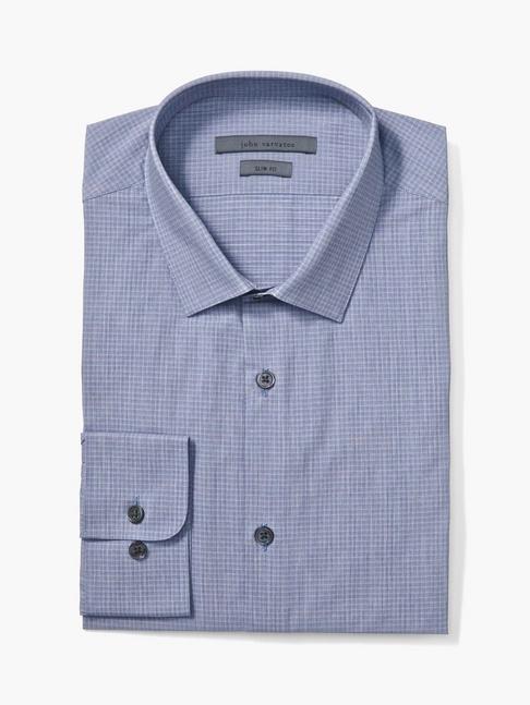 John Varvatos Slim Fit Dress Shirt W/ Stella Collar