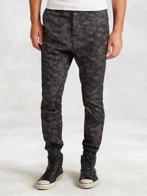 John Varvatos Cotton Camo Everly Pant