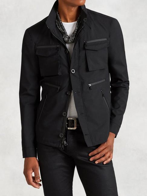 John Varvatos 4-pocket Water Repellent Jacket
