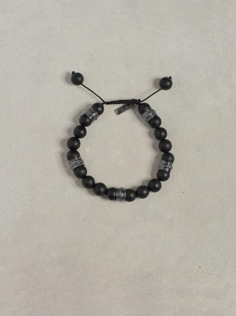 John Varvatos Onyx Bead Bracelet