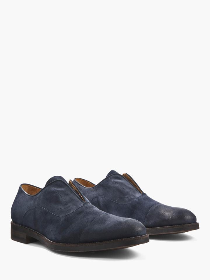 John Varvatos Varick Laceless Oxford Midnight Size: 7