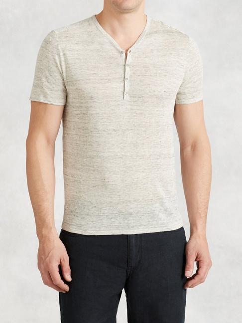 John Varvatos Short Sleeve Henley