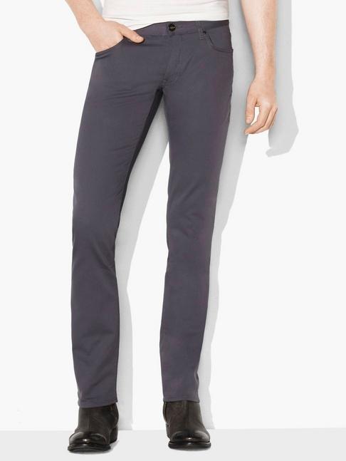 John Varvatos Woodward Jean In Cotton Canvas Stretch