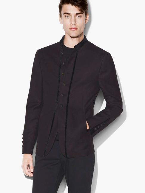 John Varvatos Velvet Tape Soft Jacket
