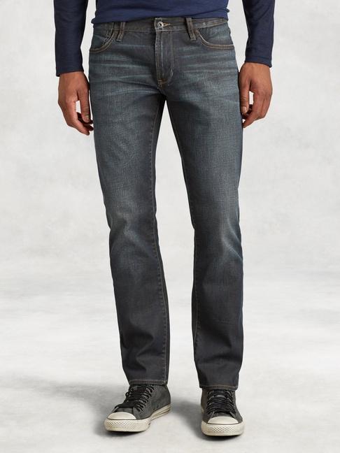 John Varvatos Resin Coated Cotton Bowery Jean