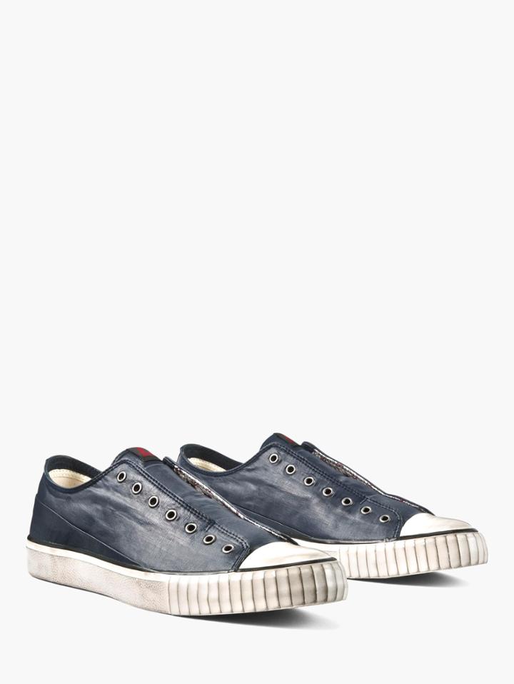 John Varvatos Laceless Low Top Midnight Size: 7.5