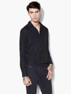 John Varvatos Abstract Print Shirt Eclipse Size: Xs