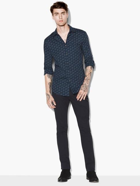 John Varvatos Abstract Floral Sport Shirt Size: Xs