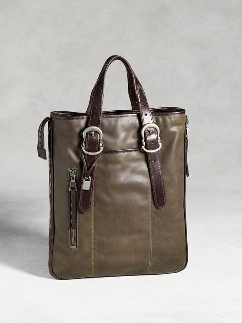 John Varvatos Bleeker Zip Shopper Bag
