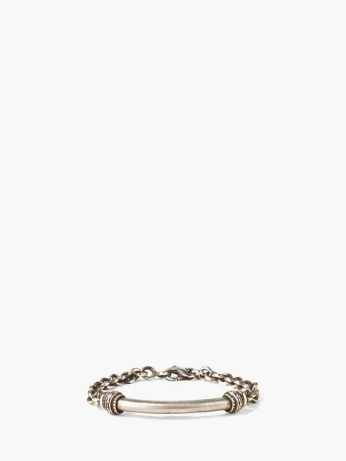 John Varvatos Sterling Silver Bar Bracelet