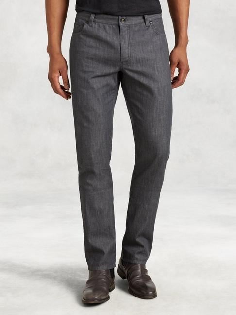 John Varvatos Cotton Woodward Jean
