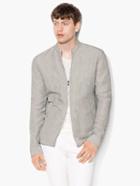 John Varvatos Vintage Stripe Shirt Jacket