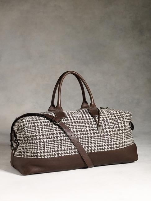 John Varvatos Greenwich Plaid Duffle