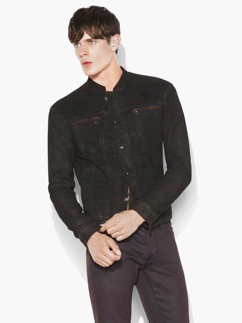 John Varvatos Moleskin Denim Style Jacket
