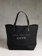 John Varvatos John Varvatos Canvas Logo Tote