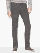 John Varvatos Knit Bowery Jean Elephant Grey Size: 28