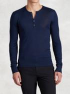 John Varvatos Silk Henley