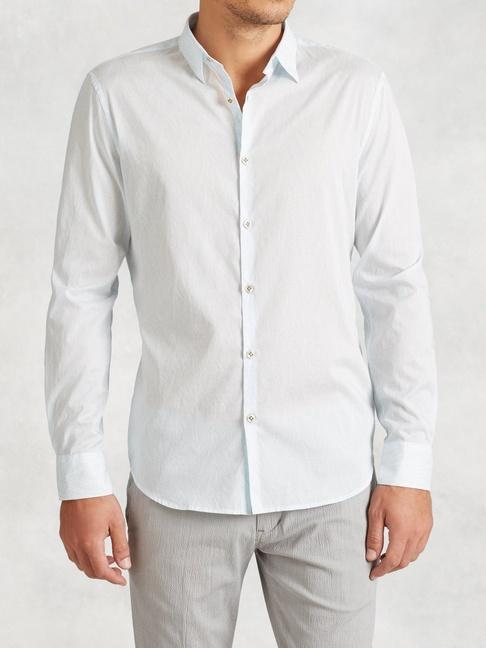 John Varvatos Cotton Faded Floral Shirt