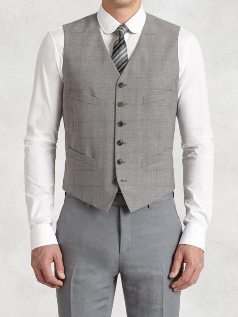 John Varvatos Wool Tailored Vest