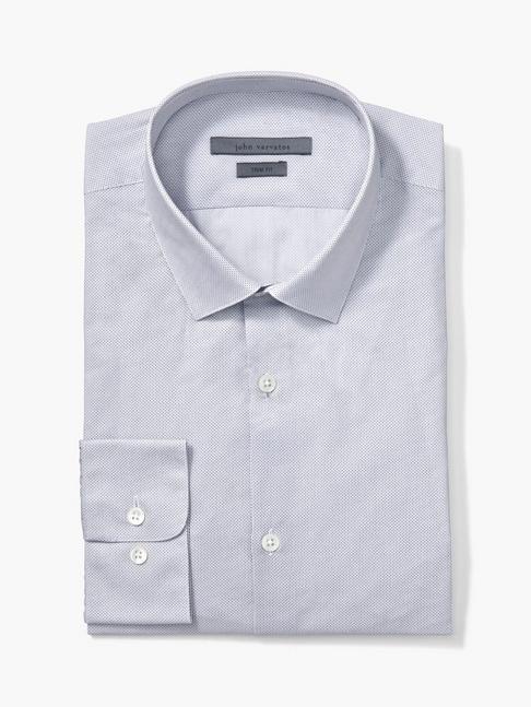 John Varvatos Trim Fit Dress Shirt W/stella Collar