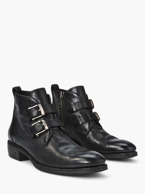 John Varvatos Keith Double Buckle Short Boot
