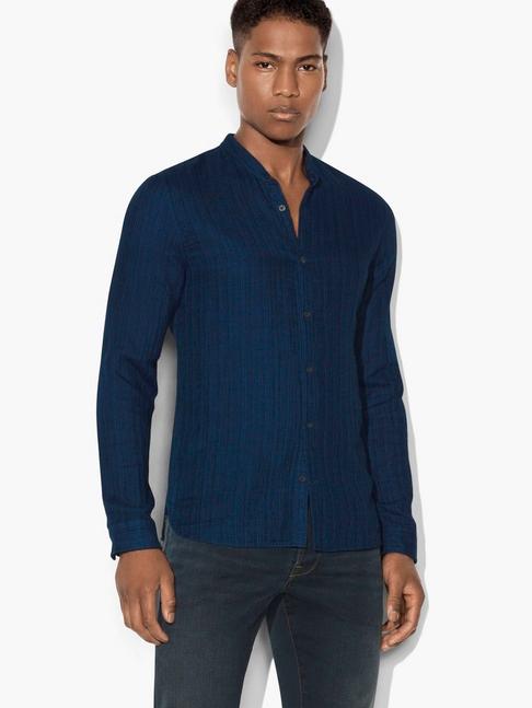 John Varvatos Double-face Stripe Shirt