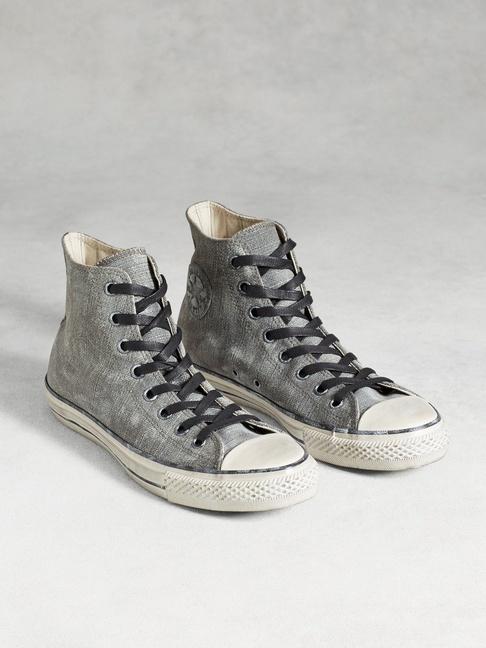 John Varvatos Chuck Taylor White Wash High Top